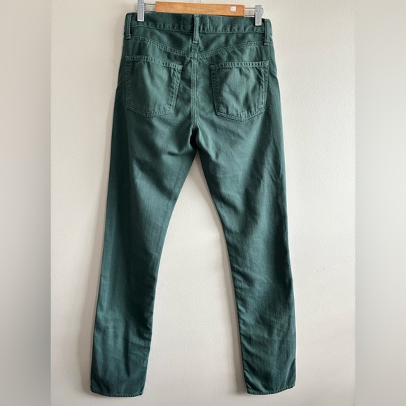 J Brand Tyler Pine Green Five Pocket Classic Denim lightweight Jeans 29 - Picture 4 of 13